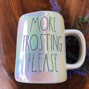 Rae Dunn “MORE FROSTING PLEASE” mug